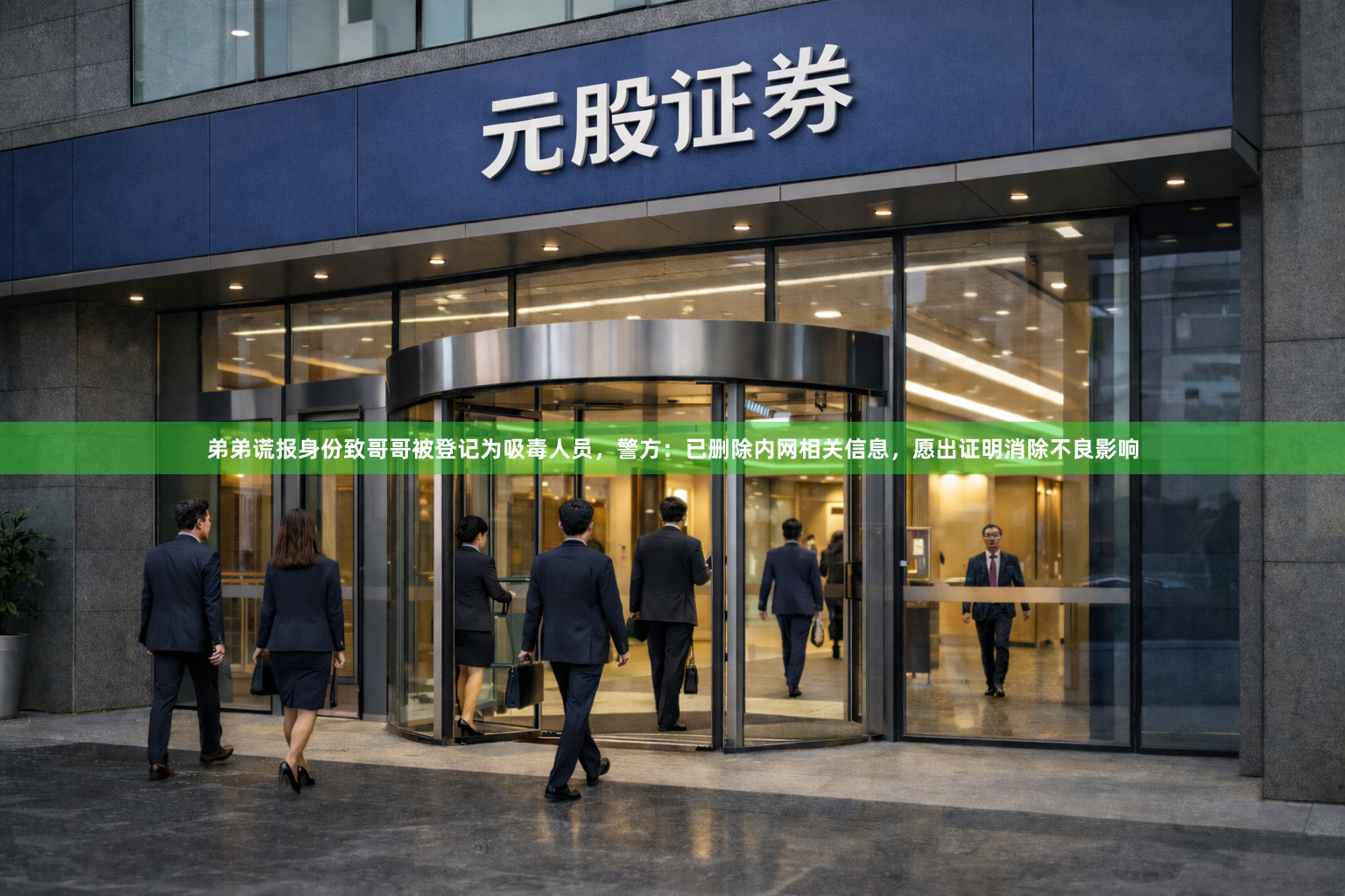 弟弟谎报身份致哥哥被登记为吸毒人员,警方:已删除内网相关信息,愿出证明消除不良影响