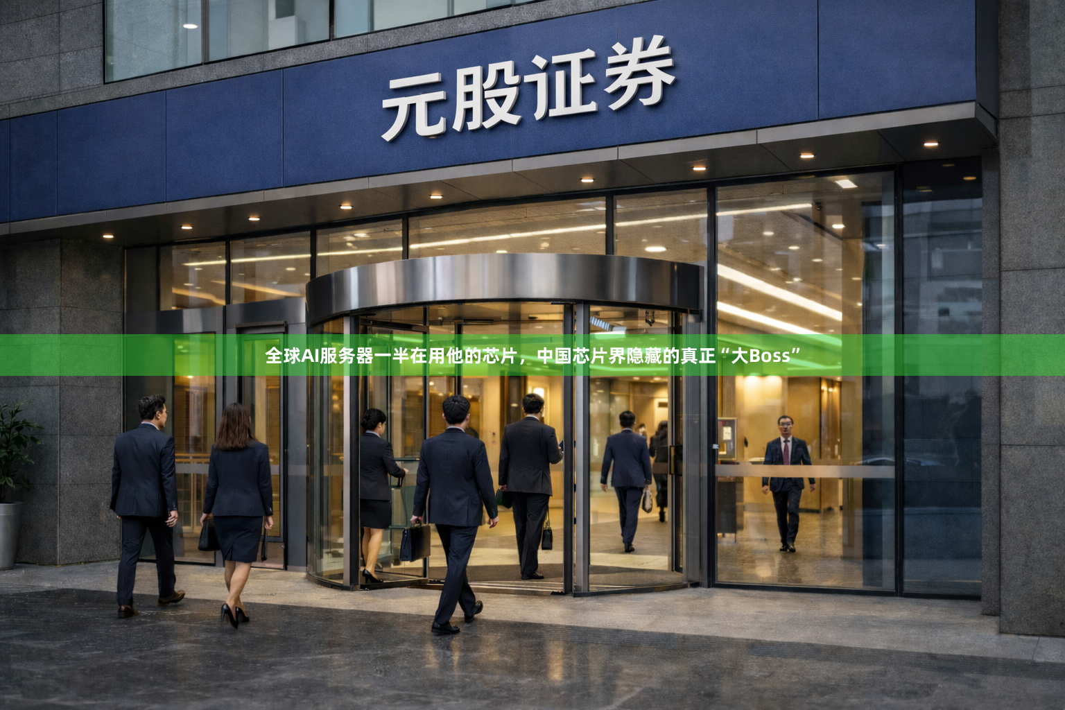 全球AI服务器一半在用他的芯片，中国芯片界隐藏的真正“大Boss”