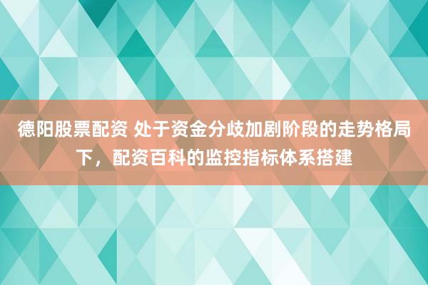 德阳股票配资 处于资金分歧加剧阶段的走势格局下，配资百科的监控指标体系搭建